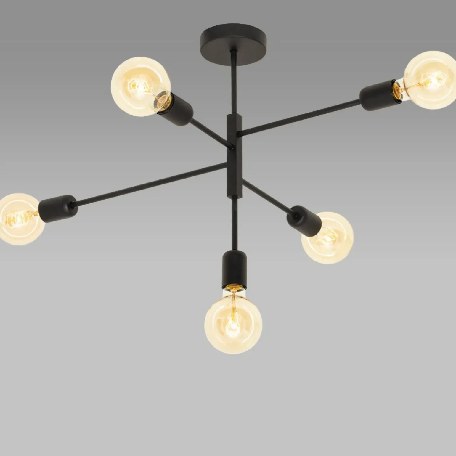 Sklep Kaja Industrialna lampa sufitowa bez kloszy 67764 ALTA | Kaja Oświetlenie