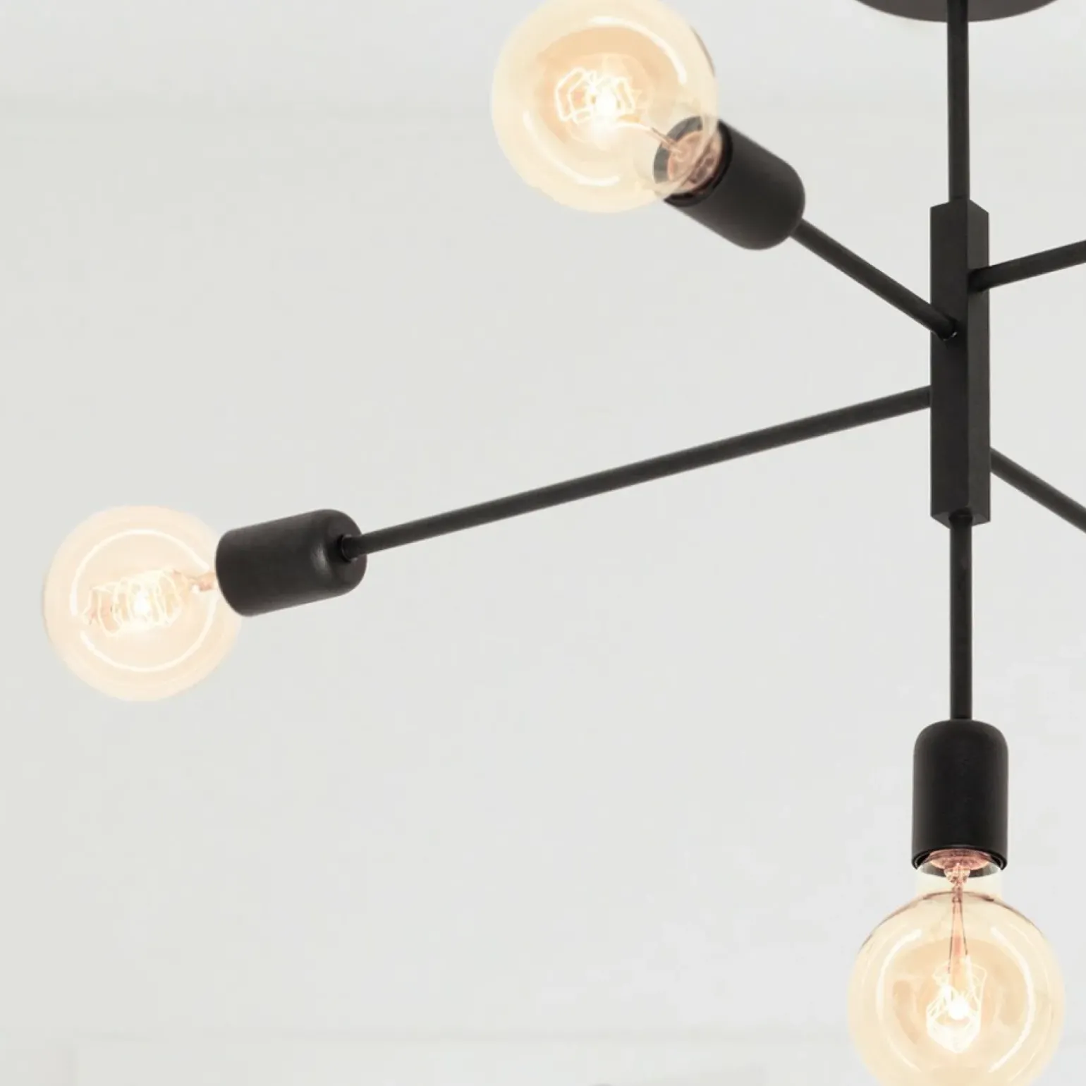 Sklep Kaja Industrialna lampa sufitowa bez kloszy 67764 ALTA | Kaja Oświetlenie