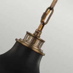 Hot Industrialna lampa wisząca FE-CADENCE-2P-MB z serii CADENCE Żyrandole Nowoczesne