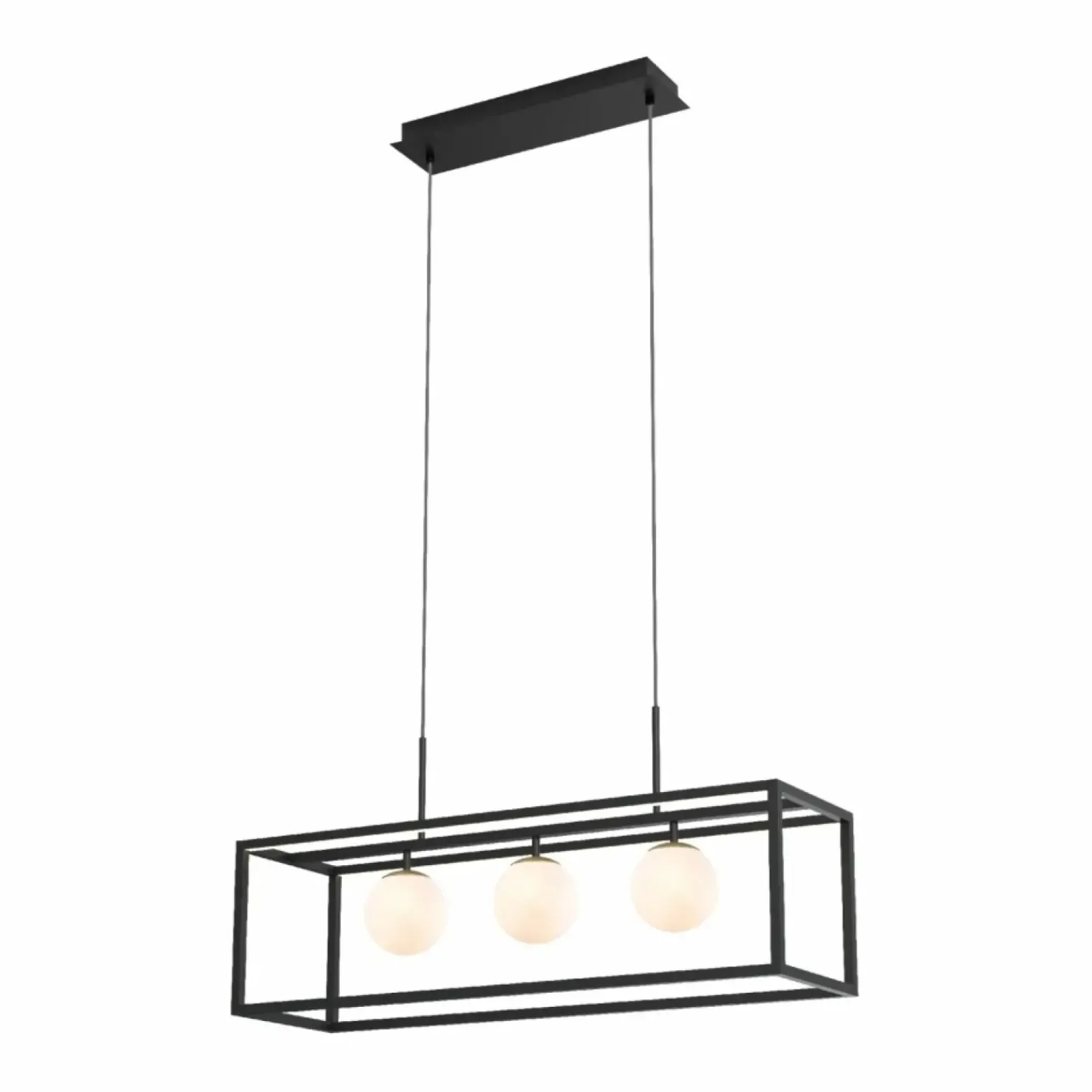 Outlet Industrialna lampa wisząca nad wyspę MD3115-3-3BT PIRO | Kaja Żyrandole Nowoczesne