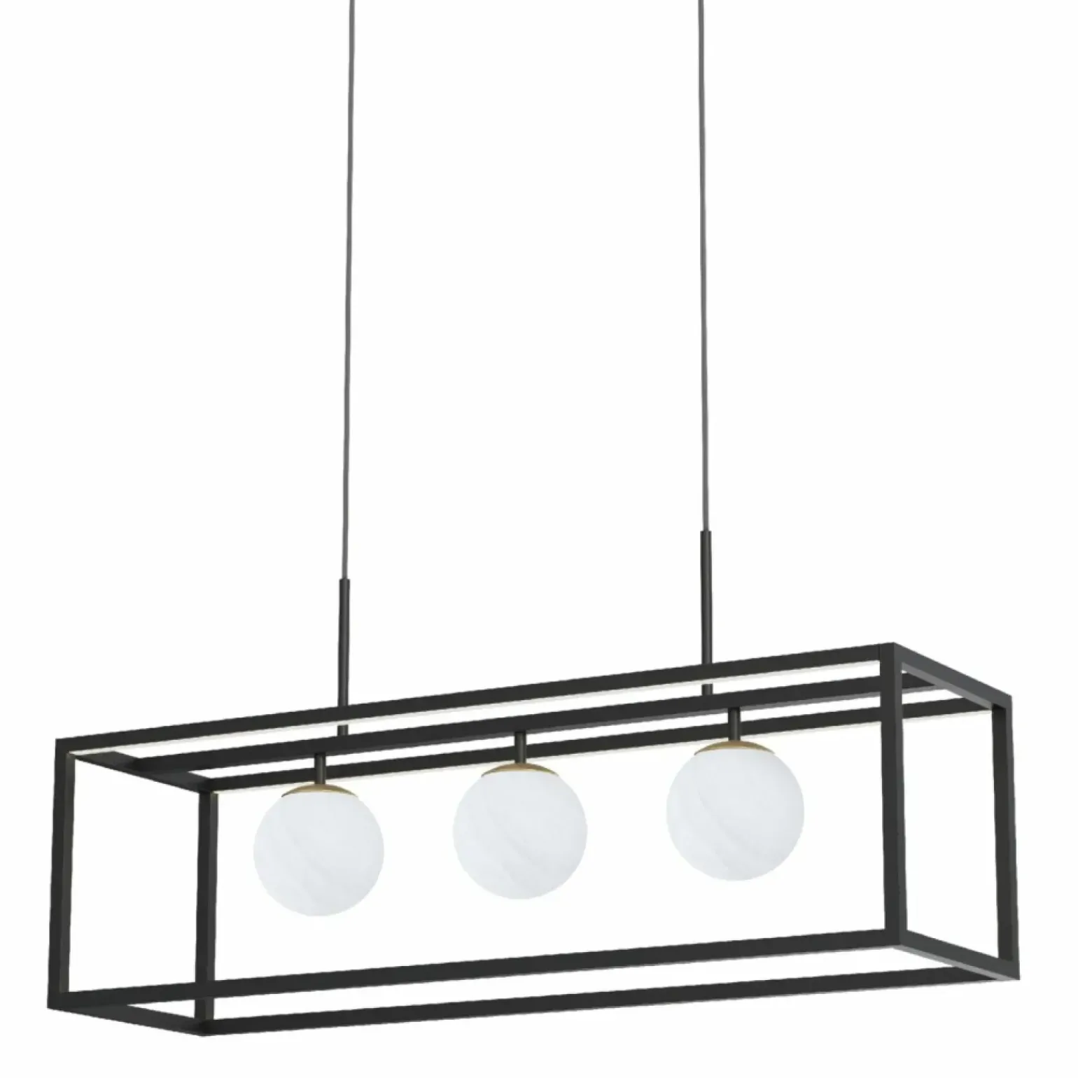 Outlet Industrialna lampa wisząca nad wyspę MD3115-3-3BT PIRO | Kaja Żyrandole Nowoczesne