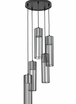 Cheap Industrialna lampa wisząca do salonu SIG 33460 z serii FOBIA CZ/SR Żyrandole Nowoczesne