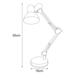 Sklep Kaja Industrialna lampka biurkowa K-MT-COSMO COSMO | Kaja