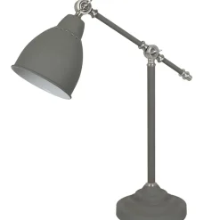 Sklep Kaja Industrialna lampka biurkowa MT-HN2054-1-GR SONNY | Kaja Oświetlenie
