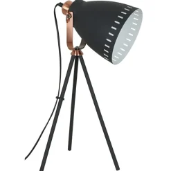 Sklep Kaja Industrialna lampka trójnóg ML-HN2278-B+RC FRANKLIN | Kaja Oświetlenie