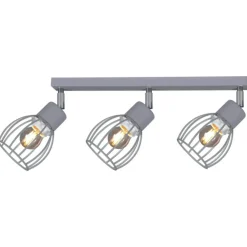 Flash Sale Industrialna listwa do korytarza K-4586 MIKA GRAY | Kaja Oświetlenie Żyrandole Nowoczesne