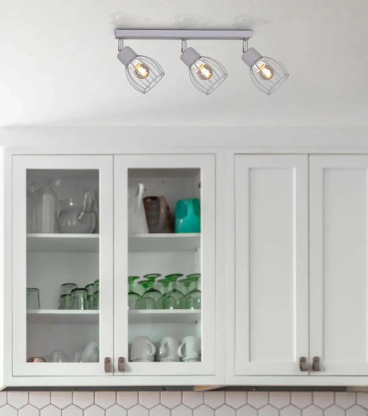 Flash Sale Industrialna listwa do korytarza K-4586 MIKA GRAY | Kaja Oświetlenie Żyrandole Nowoczesne