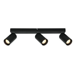 Best Industrialna listwa sufitowa do kuchni SPL-23436-3-BK NESTO | Kaja Żyrandole Nowoczesne