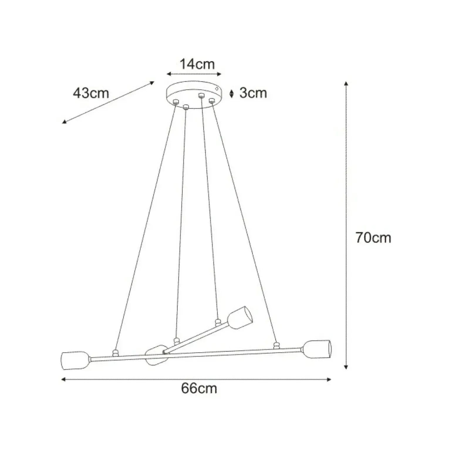 Cheap Industrialna, regulowana lampa K-4380 SITYA BLACK | Kaja Oświetlenie Żyrandole Nowoczesne