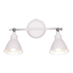 Sklep Kaja Industrialny kinkiet K-8005-2 WH WATSO WHITE | Kaja Oświetlenie