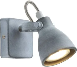 Sklep Kaja Industrialny kinkiet, reflektor ścienny 91-64394 ASH | Kaja