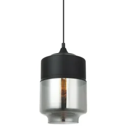 Best Industrialny, pojedynczy zwis MDM-2377/1 BK+SG MOLINA | Kaja Żyrandole Nowoczesne