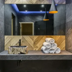 Shop Industrialny, wąski żyrandol LP-42001/1P CZARNY GARDA | Kaja Żyrandole Nowoczesne