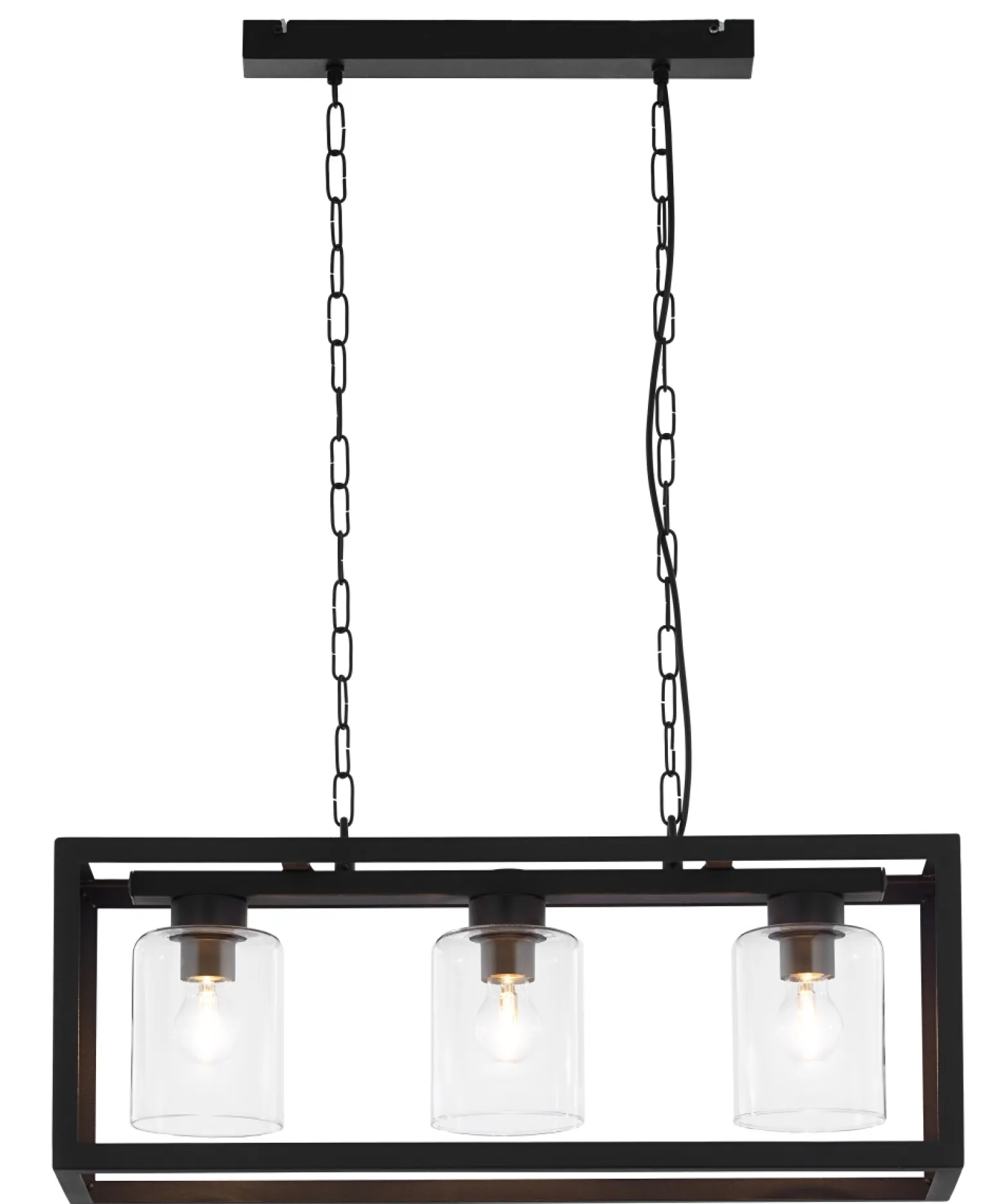 Sklep Kaja Industrialny żyrandol nad stół w salonie, klatka JUP 1805 z serii MACA