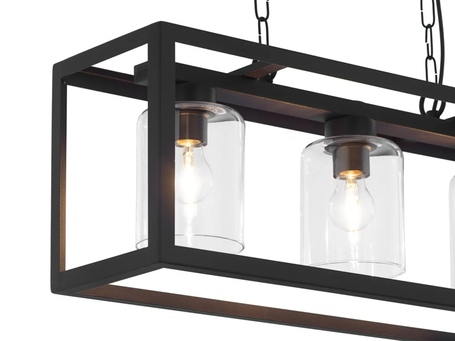 Sklep Kaja Industrialny żyrandol nad stół w salonie, klatka JUP 1805 z serii MACA