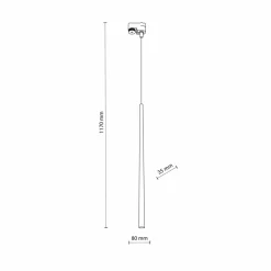 Sklep Kaja Jednofazowa lampa wisząca do szynoprzewodu TK 4885 TRACER | Kaja