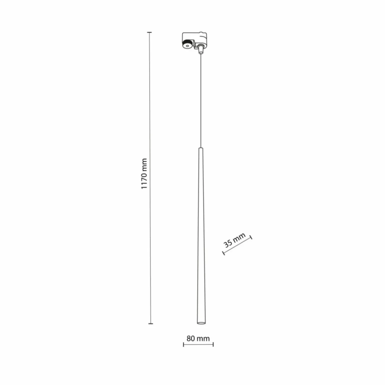 Sklep Kaja Jednofazowa lampa wisząca do szynoprzewodu TK 4885 TRACER | Kaja