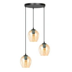 Discount Kaskada ciepłych kloszy do salonu 681/3PREM ISTAR PREMIUM | Kaja Żyrandole Nowoczesne