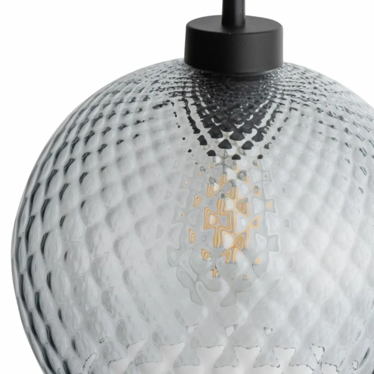 Store Kaskada kulistych kloszy na regulowanych zwisach TK 4627 z serii DEVON Żyrandole Nowoczesne