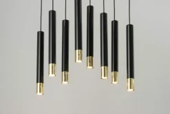 Best Kaskada tub na regulowanych zwisach SIG 33398 z serii SOPEL GRAND Żyrandole Nowoczesne