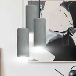 Outlet Kaskada wąskich abażurów, do sypialni 1060/3PREM BENTE PREMIUM | Kaja Żyrandole Nowoczesne