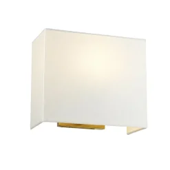 Sklep Kaja Kinkiet, abażur - sztuczny jedwab DL-RILEY-M-IV-AB z serii RILEY