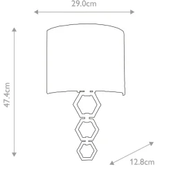 Sklep Kaja Kinkiet ścienny, do stylowego salonu CLARK-MEDIUM-AB z serii CLARK