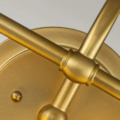 Sklep Kaja Kinkiet ścienny, kolor mosiądzu HK-AINSLEY2-BATH-BB z serii AINSLEY