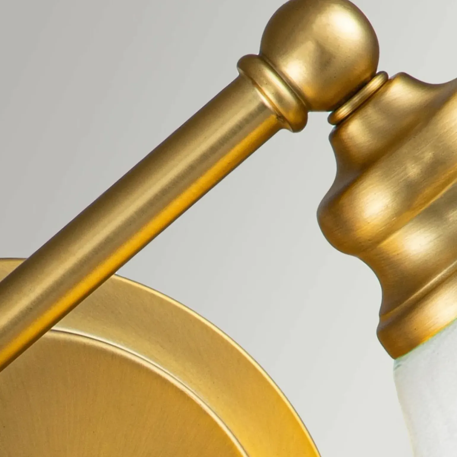 Sklep Kaja Kinkiet ścienny, kolor mosiądzu HK-AINSLEY2-BATH-BB z serii AINSLEY