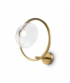 Sklep Kaja Kinkiet ścienny ledowy, złoty okrąg MOD327WL-L5BS3K1 LUNARE