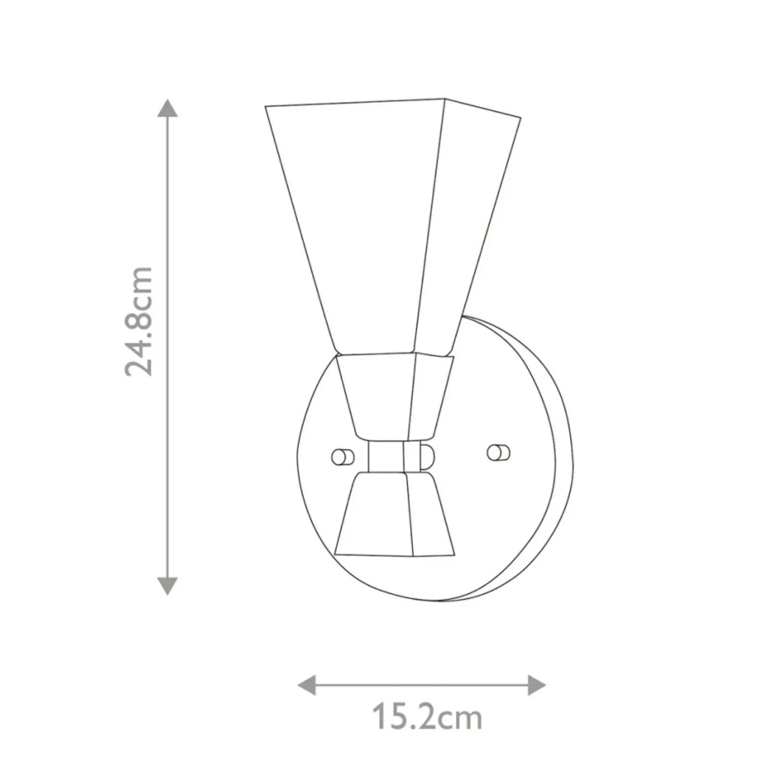 Sklep Kaja Kinkiet ścienny, matowa czerń BOWTIE-1-MB z serii BOWTIE