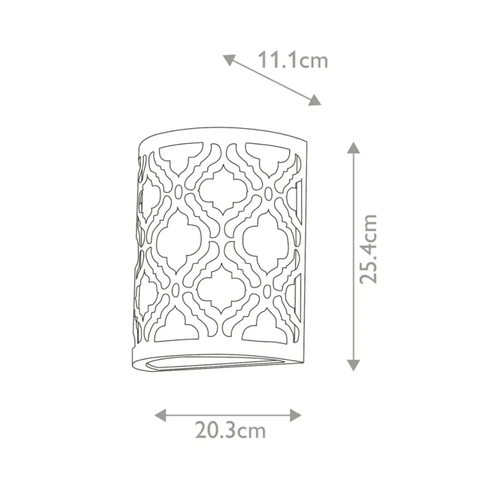 Sklep Kaja Kinkiet ścienny, postarzane złoto GN-ARABELLA1 z serii ARABELLA