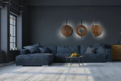 Sklep Kaja Kinkiet ścienny, w kolorze ciemnego drewna 7653 | Kaja Oświetlenie