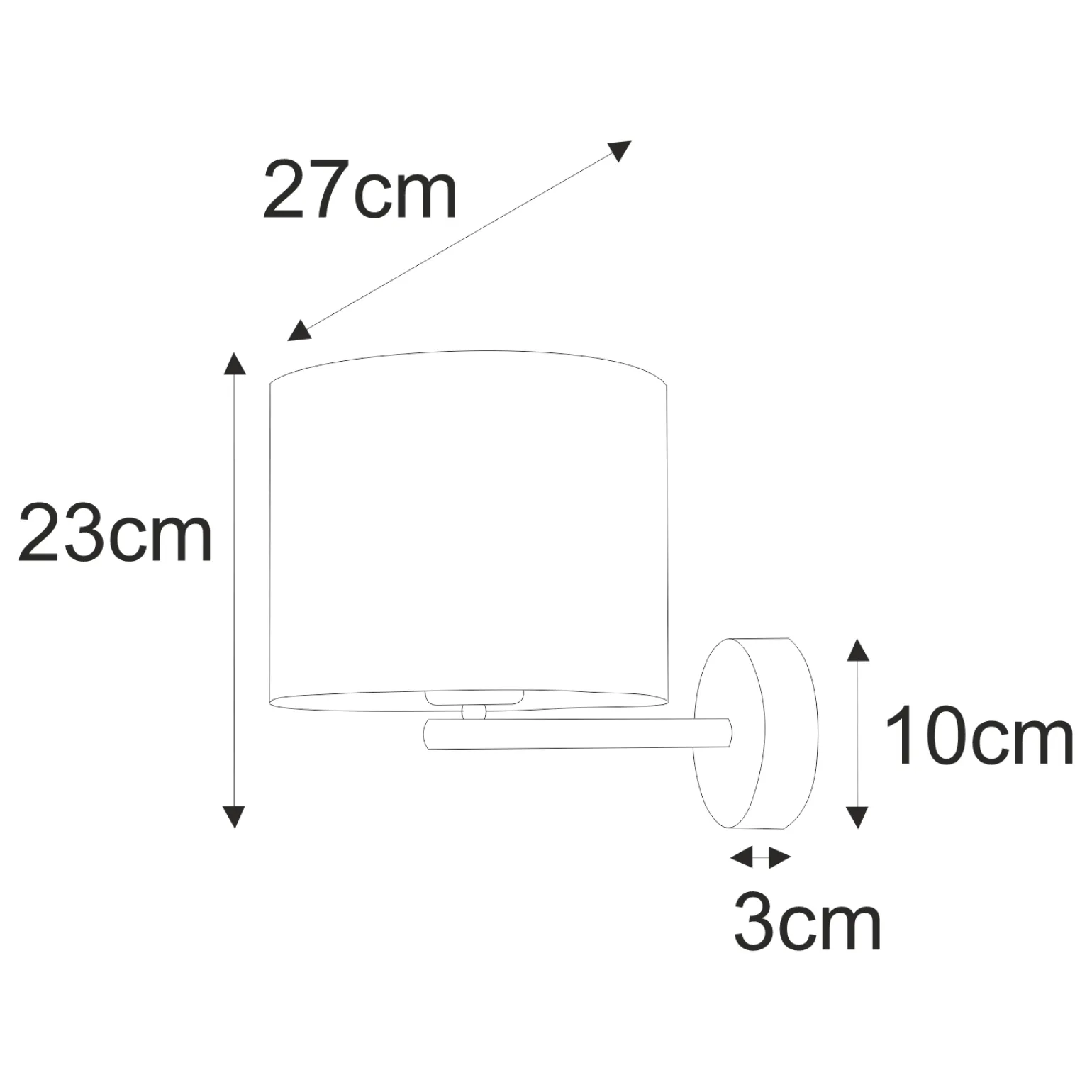 Sklep Kaja Kinkiet ścienny z abażurem, w stylu boho K-4378 | Kaja Oświetlenie