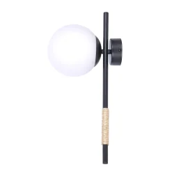 Sklep Kaja Kinkiet ścienny z białym, matowym kloszem K-4953 | Kaja Oświetlenie