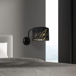 Sklep Kaja Kinkiet ścienny z dekoracyjnym abażurem MLP7290 z serii SENSO | Kaja Oświetlenie