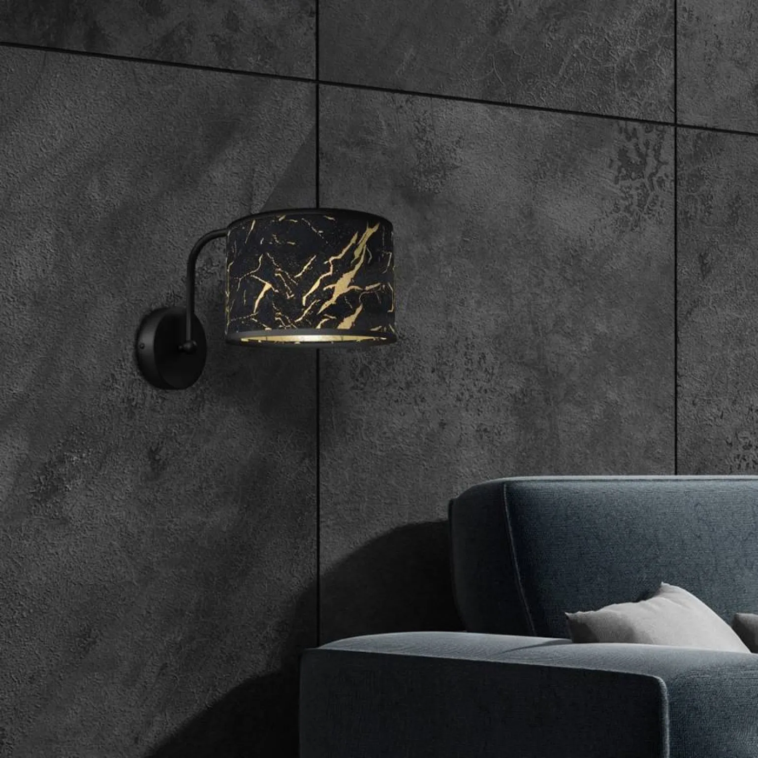 Sklep Kaja Kinkiet ścienny z dekoracyjnym abażurem MLP7290 z serii SENSO | Kaja Oświetlenie