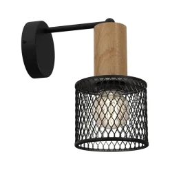 Sklep Kaja Kinkiet ścienny z drewnianym elementemMLP8558 z serii SOBRESA | Kaja Oświetlen