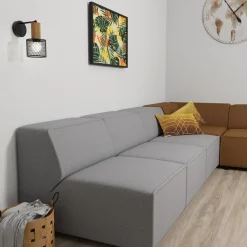 Sklep Kaja Kinkiet ścienny z drewnianym elementemMLP8558 z serii SOBRESA | Kaja Oświetlen