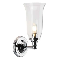 Sklep Kaja Kinkiet ścienny z kloszem ze szkła BATH-AUSTEN2-PC z serii AUSTEN