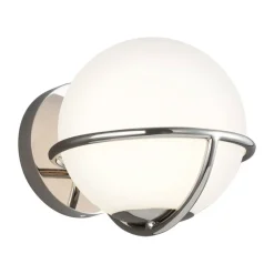 Sklep Kaja Kinkiet ścienny z mlecznym kloszem FE-APOLLO1-PN z serii APOLLO