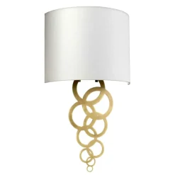 Sklep Kaja Kinkiet ścienny ze złotą ozdobą CURTIS-MEDIUM-AB z serii CURTIS