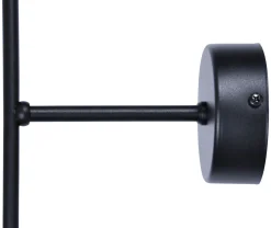 Sklep Kaja Kinkiet czarno-biało-złoty na dwie żarówki K-4917 ISLA | Kaja