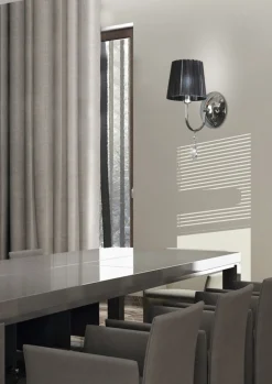 Sklep Kaja Kinkiet do sypialni w stylu dark glamour 21-38036 SORENTO | Kaja