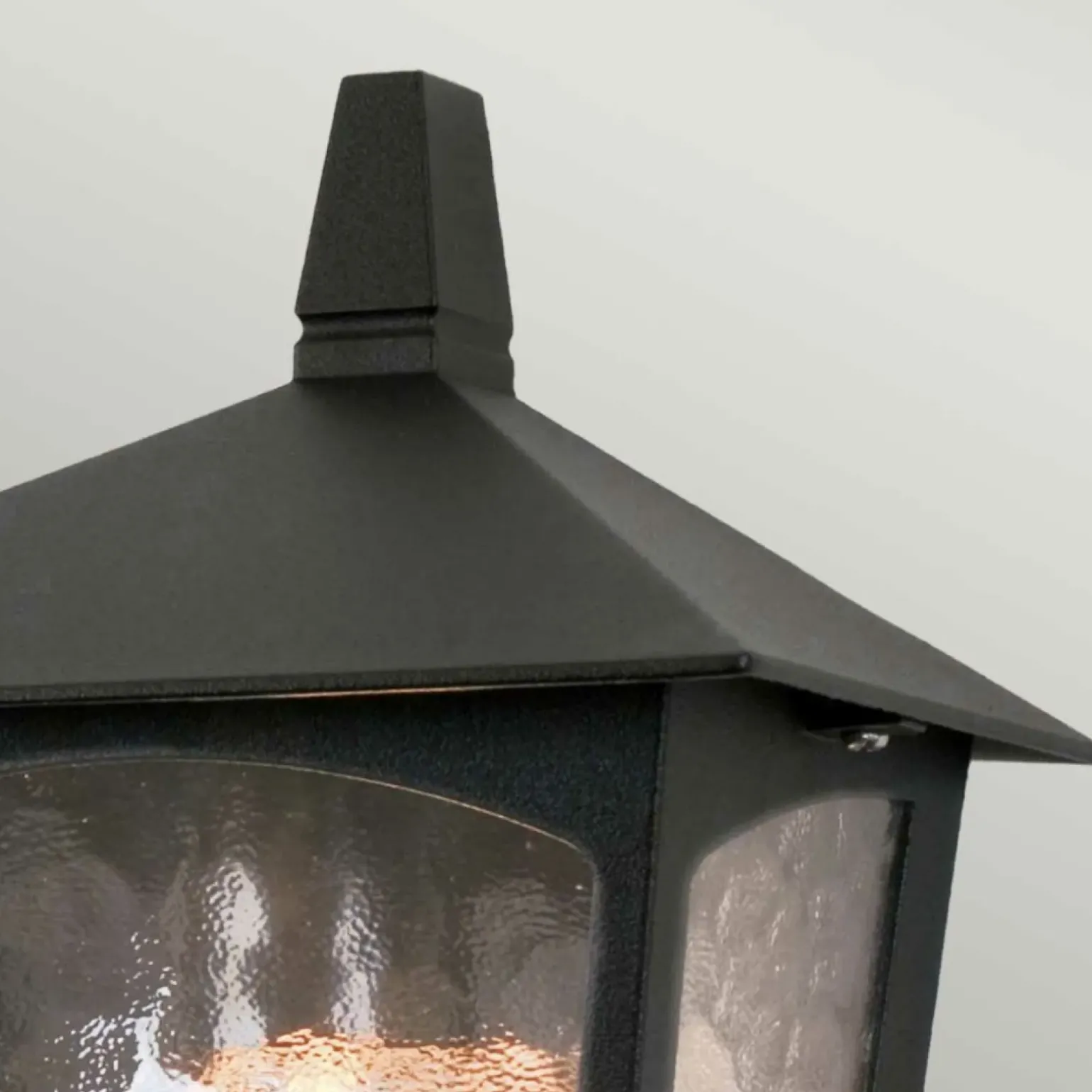 Sklep Kaja Kinkiet do zamocowania na fasadzie BL15-BLACK z serii YORK