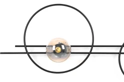 Sklep Kaja Kinkiet dwoma okręgami i kloszami o średnicy 14cm K-5347 z serii CORSA