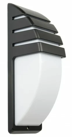 Sklep Kaja Kinkiet elewacyjny na jedną żarówkę 1836 BL z serii CITY | Kaja Oświetlenie