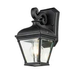 Sklep Kaja Kinkiet elewacyjny na jedną żarówkę BAYVIEW-2S-BK z serii BAYVIEW