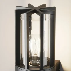 Sklep Kaja Kinkiet elewacyjny, szczelność IP54 O453WL-01GF z serii BARREL