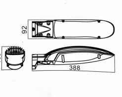 Sklep Kaja Kinkiet elewacyjny, szeroki kąt świecenia LS-LT-3A z serii BOAT | Kaja Oświetlen